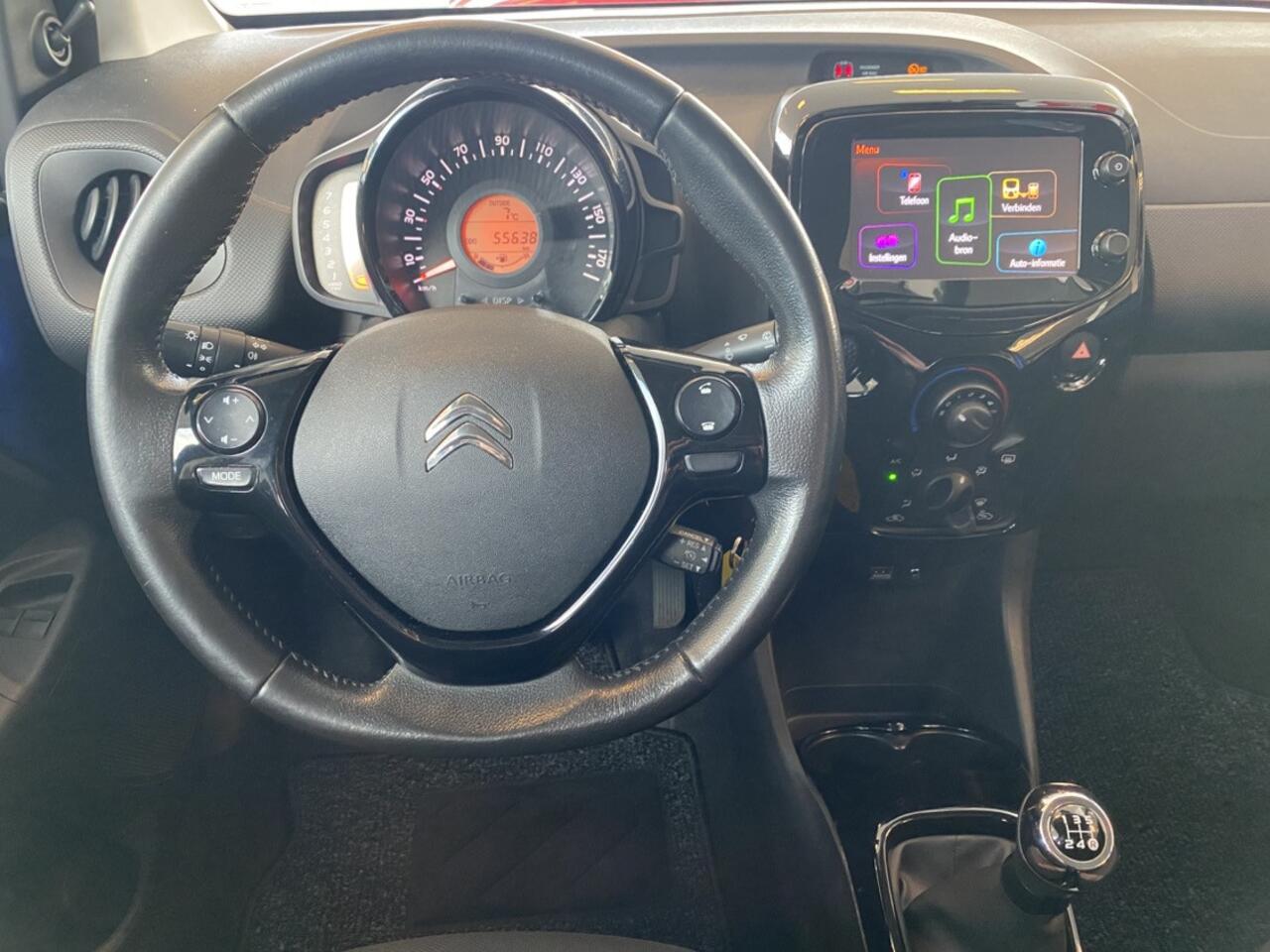 Citroen C1 1.0 VTi Feel,Apple Carplay/Android Auto,Achteruitrijcamera,Snelheidsbegrenzer,Airco,Bleutooth,Elektrischpakket,Aux Ipod Aansluiting