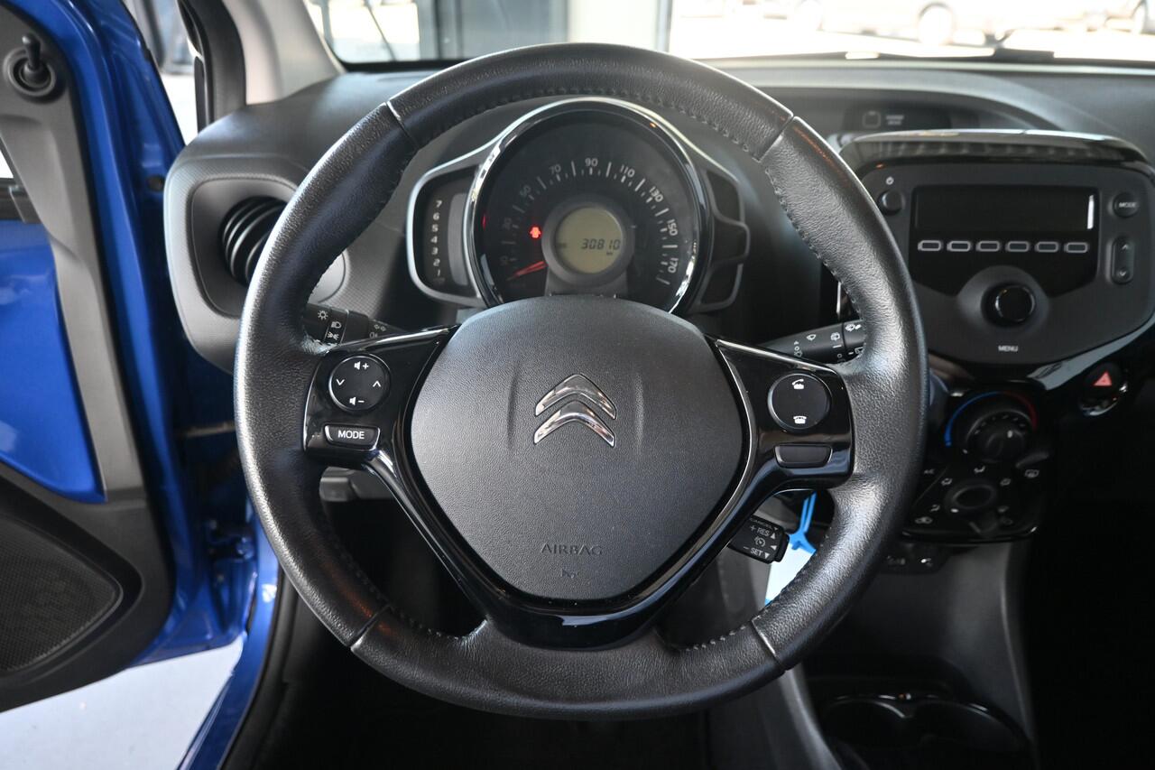 Citroen C1 1.0 VTi Feel NAP 30DKM limiter Airco Bluetooth Xenon Lichtmetaal 1e Eigenaar 100% Onderhouden Inruil Mogelijk!