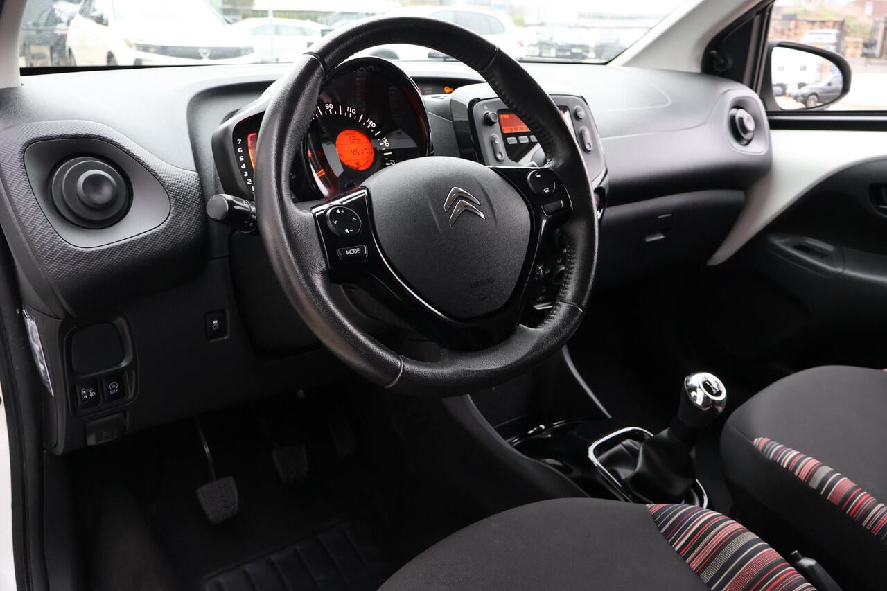 Citroen C1 1.0 VTi Feel 1e Eigenaar | Dealer Onderh | NL-Auto | BTW | Airco | Bluetooth | DAB | Led | Hill-Hold | Pack Comfort | Stuurbekrachtiging