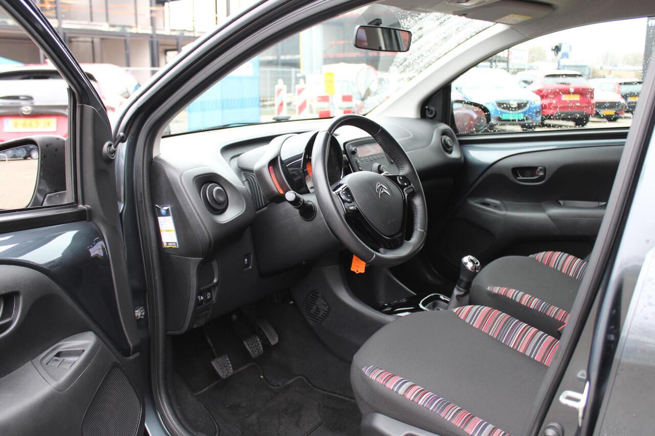 Citroen C1 1.0 VTi Feel , Airco, Pack Comfort, Elek.Ramen, Bluetooth, 5-Deurs