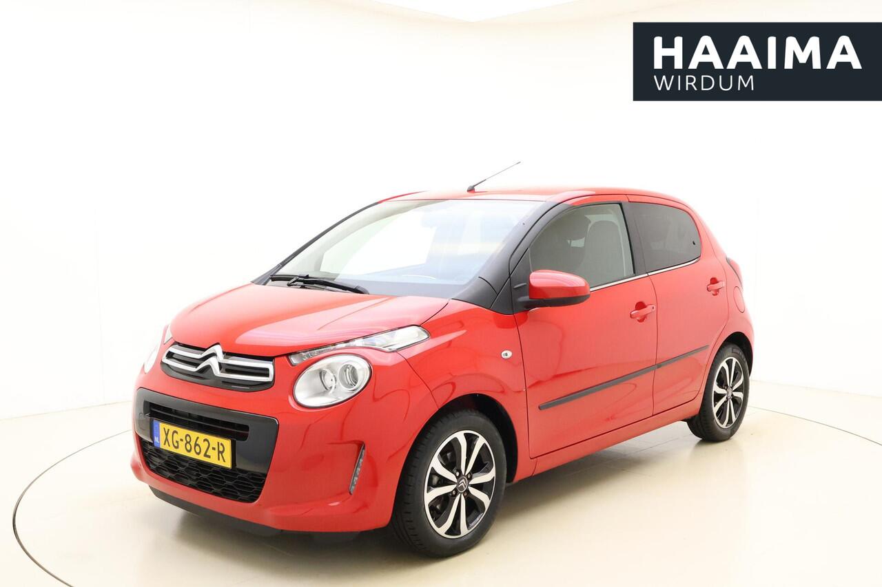 Citroen C1 1.0 VTi Shine 72 PK | Handgeschakeld | Navigatie | Touchscreen | Camera | Elektrische ramen | Licht metalen velgen | Airco | Climate Control | 1e eigenaar