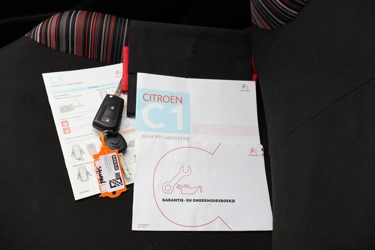 Citroen C1 1.0 Feel 1e Eigenaar | NL-Auto | Volledig Onderh | BTW | Airco | Bluetooth | LED | DAB Radio | Hill-Hold