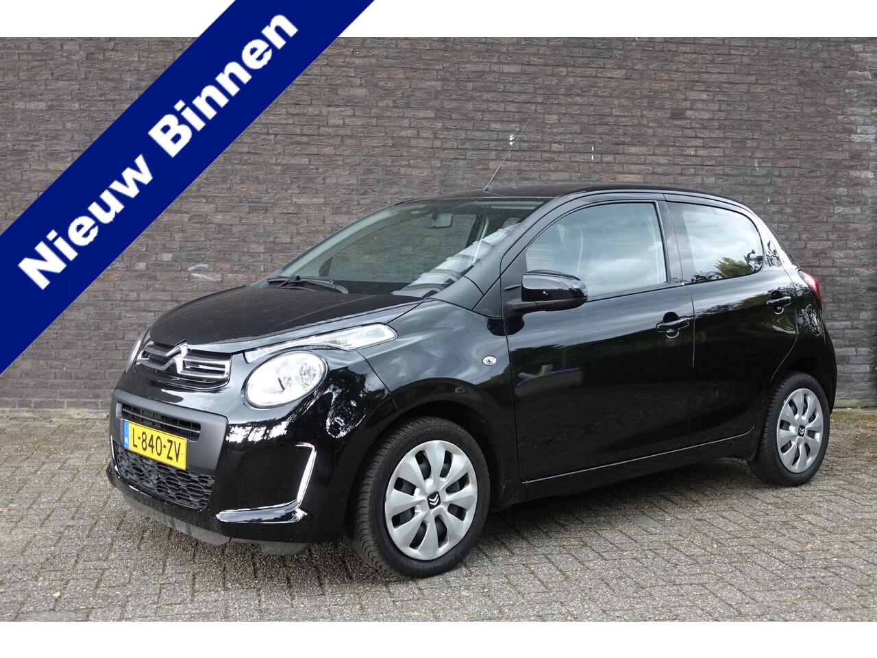 Citroen C1 1.0 VTi Feel, zwart, 5 deurs, airco, camera Inclusief BTW Inclusief 1 jaar garantie