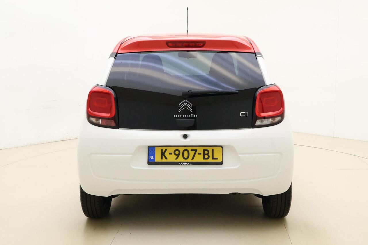 Citroen C1 1.0 VTi Feel 72 PK | Handgeschakeld | 5-Deurs | Airco | Elektrische ramen | Radio | AUX | USB | Bluetooth | Stuurwielbediening |