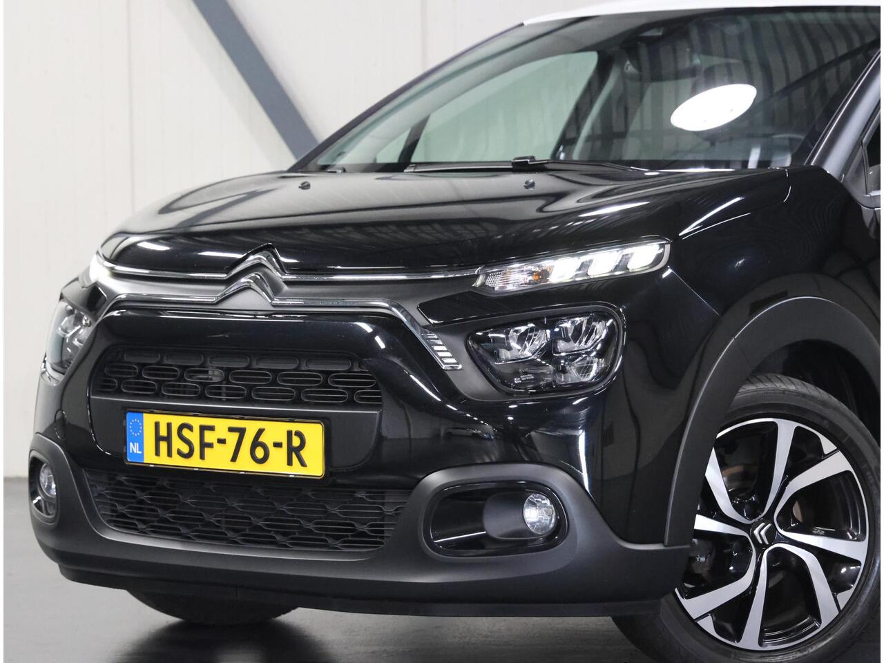 Citroen C3 110PK Feel Edition | 1ste eigenaar | AUTOMAAT | AppleCarplay/AndroidAuto | Armsteun | Camera | Cruise Control | Climate Control | StoelVerwarming | Navigatie | Isofix | Privacy Glass | Two-Tone |