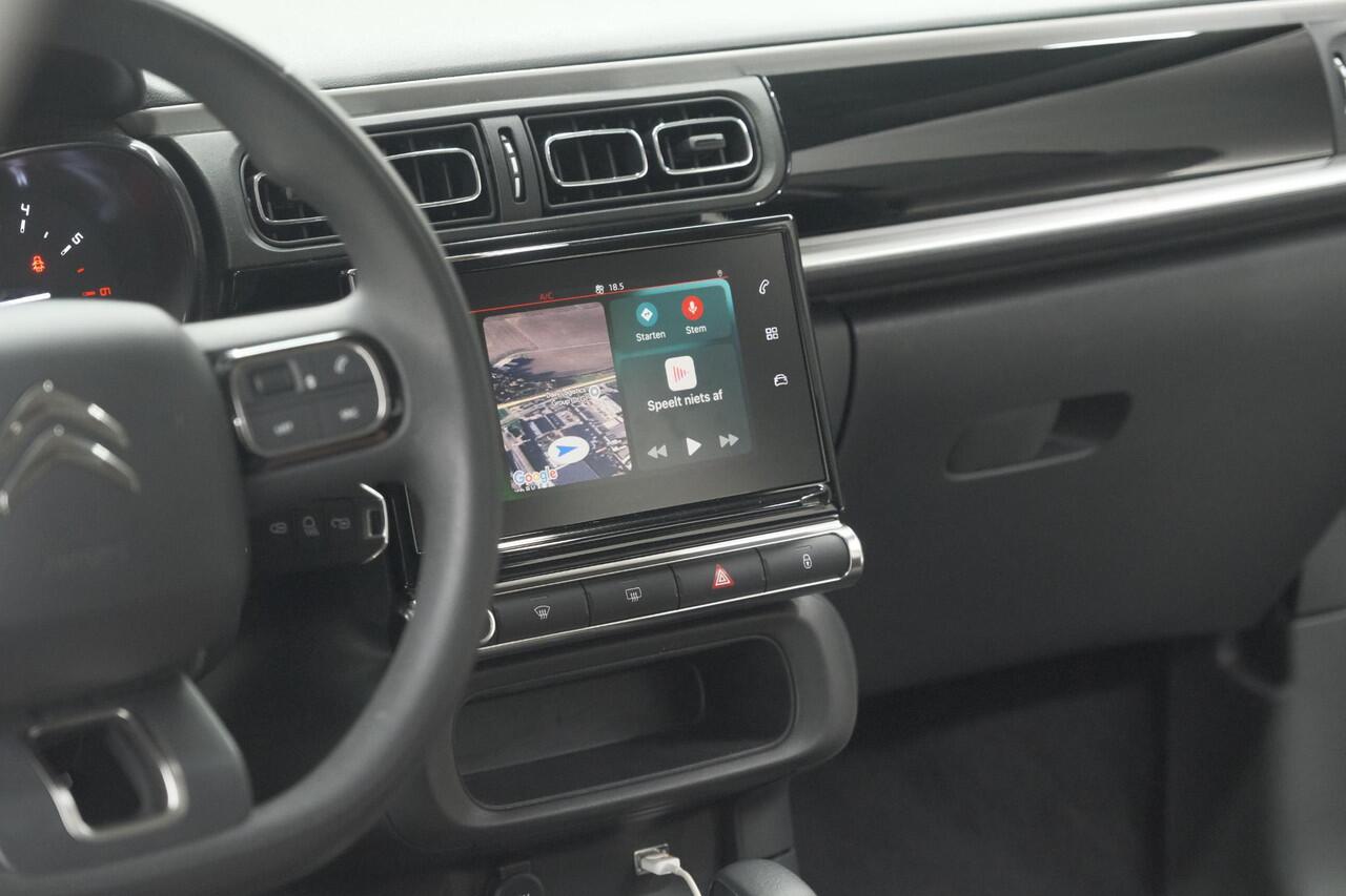 Citroen C3 PureTech 110 EAT6 Max | Apple Carplay | Parkeersensoren | Climate Control | 16 Inch Lichtmetalen Velgen