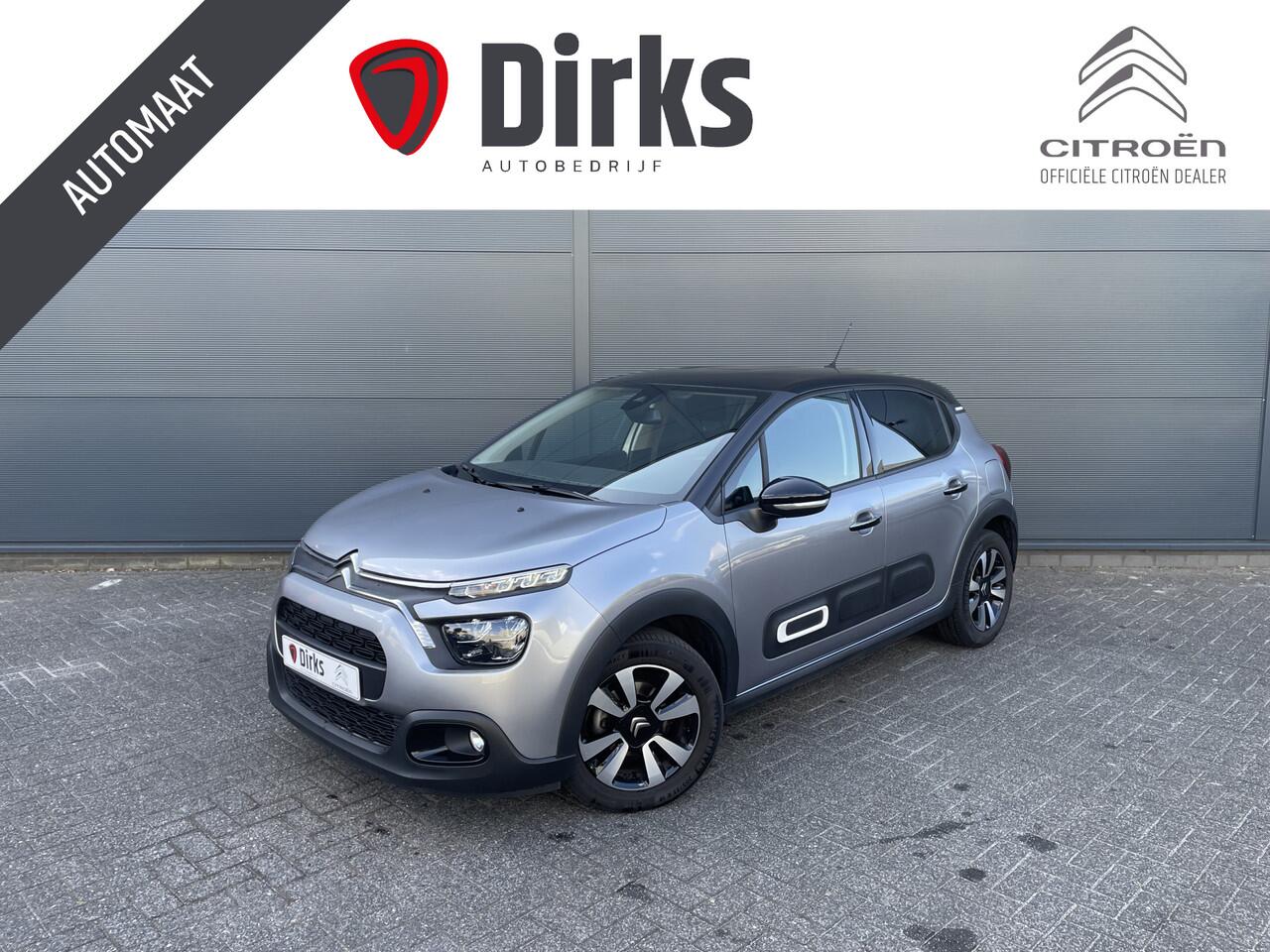 Citroen C3 110pk Max (Camera - Keyless Entry - LED - Automatische Airco - Apple Carplay - Navigatie - Parkeersensoren)