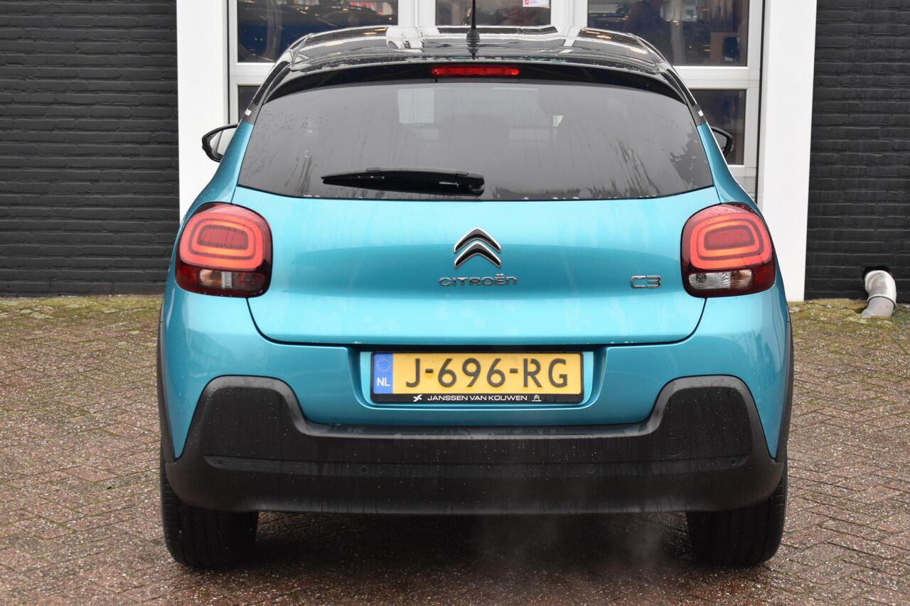 Citroen C3 PureTech 83 Feel | Navigatie | Airconditioning ECC | Carplay & Android Auto | Advanced Comfortstoelen | Isofix bevestigingspunten | Zeer compleet!!
