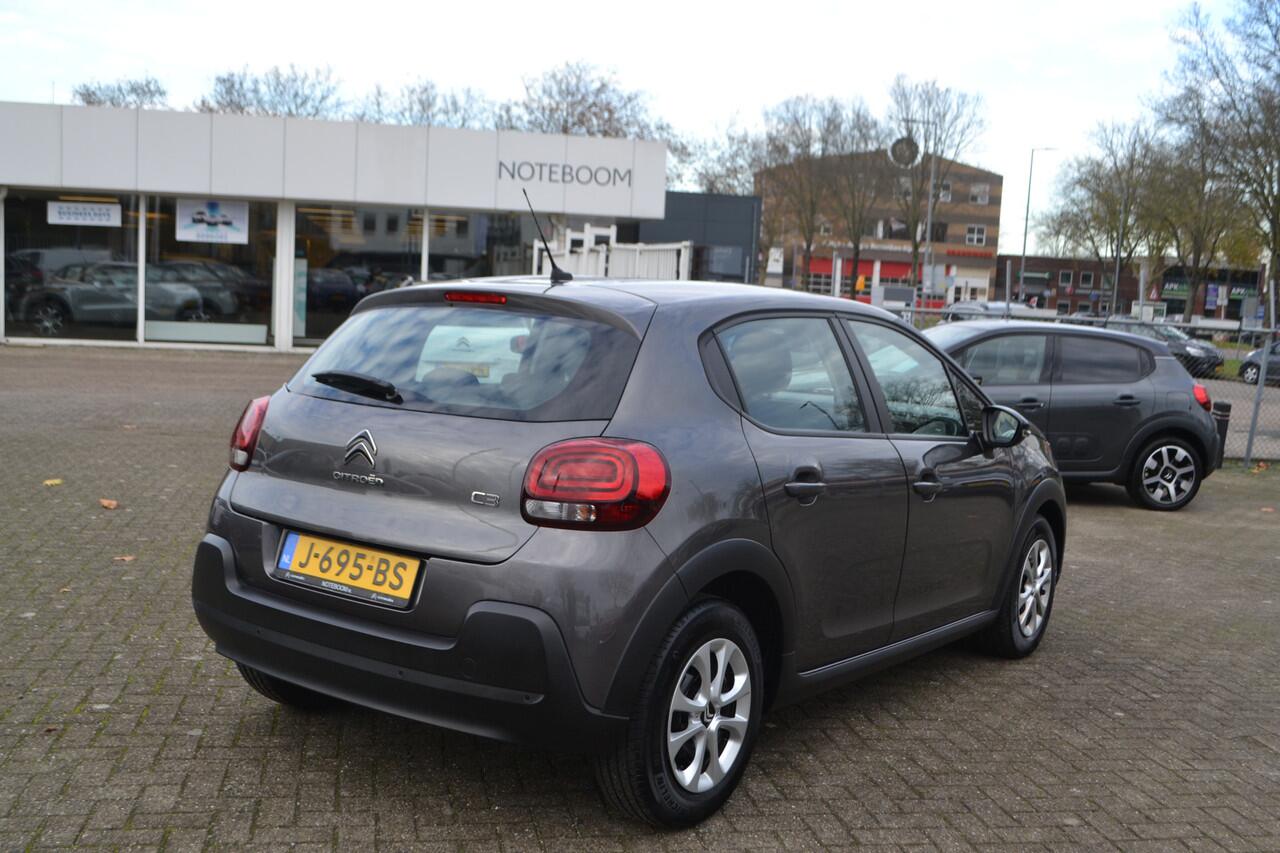 Citroen C3 1.2 PT Feel I 110PK I 6 BAK I NAVIGATIE I PARKEERSENSOREN ACHTER I CENTRALE DEURVERGRENDELING I METALLIC LAK I PARKEERSENSOREN ACHTER I