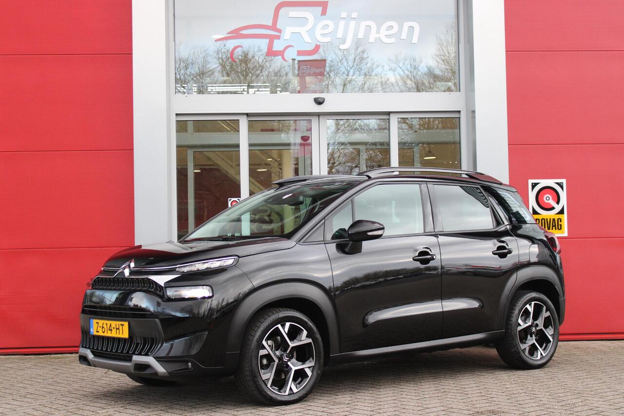 Citroen C3 Aircross 1.2 130PK AUTOMAAT MAX | NAVIGATIE | APPLE CARPLAY/ANDROID AUTO | ACHTERUITRIJ CAMERA | LICHTMETALEN VELGEN 17" | CRUISE CONTROL | KEYLESS ENTRY/START | REGEN/LICHT SENSOR | DAB+ RADIO |