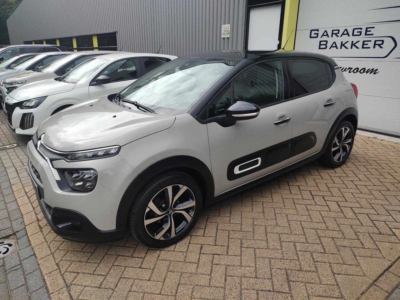 Citroen C3 1.2 PureTech Shine Nieuwe Distributie-Riem Exclusive Camera Navi-Carplay Luxe Bekleding Bi-tone Cruise-Control