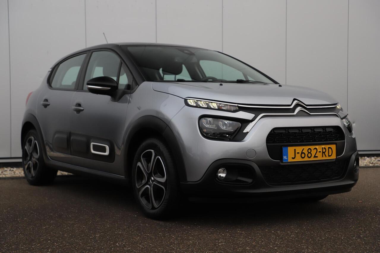 Citroen C3 1.2 PureTech Feel Navigatie Carplay Android Climate Cruise Control Rijstrooksensor Parkeersensor All-season banden!