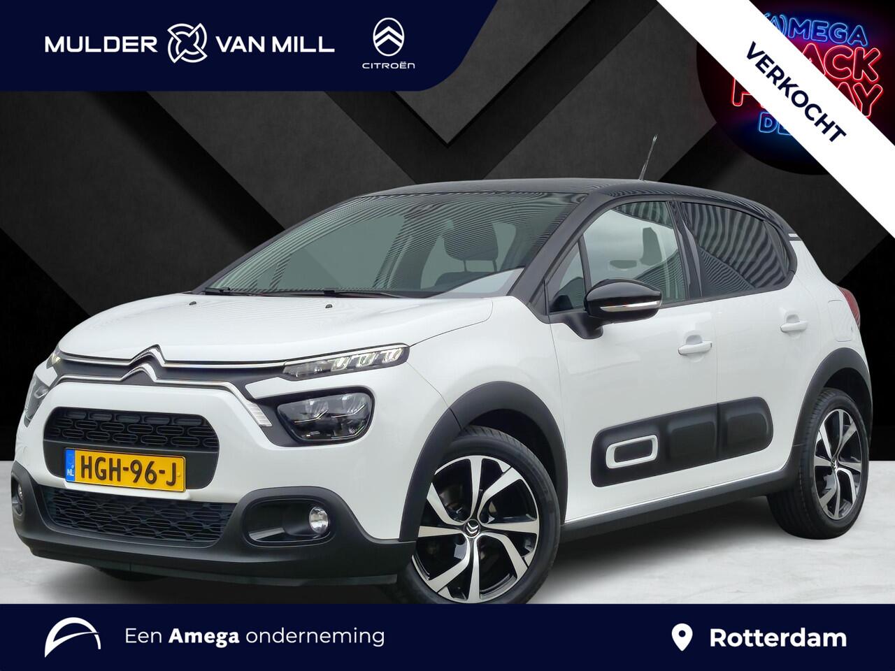 Citroen C3 Shine Pack 1.2 Turbo 110pk EAT6 | NAVI | CAMERA | STOELVERW. | DAB+ | CLIMA | CRUISE CONTROL | 17" LM-VELGEN