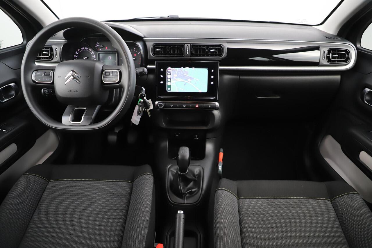 Citroen C3 1.2 PureTech Feel Navigatie Carplay Android Climate Cruise Control Rijstrooksensor Parkeersensor All-season banden!