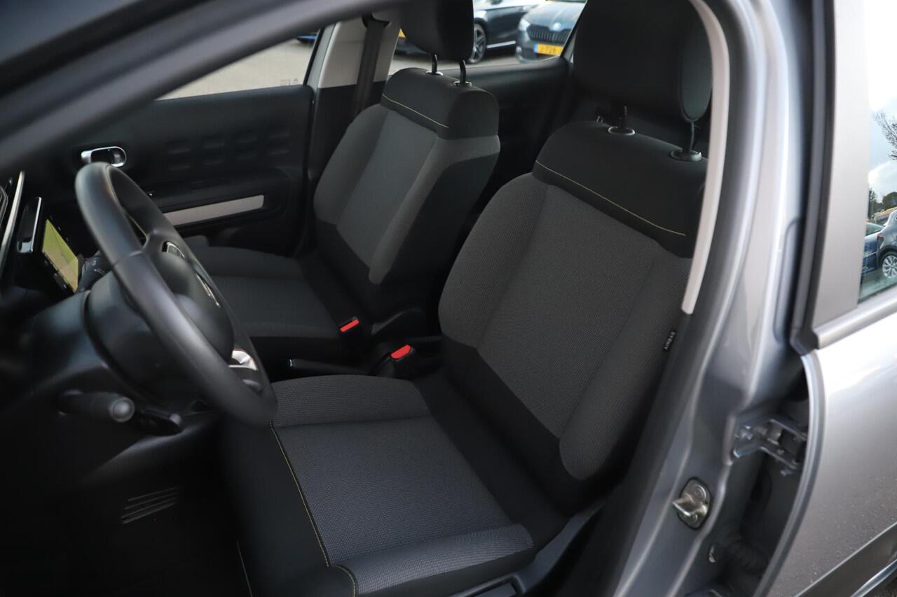 Citroen C3 1.2 PureTech Feel Carplay Android Navigatie Climate Cruise Control Rijstrooksensor Parkeersensor All-season banden!