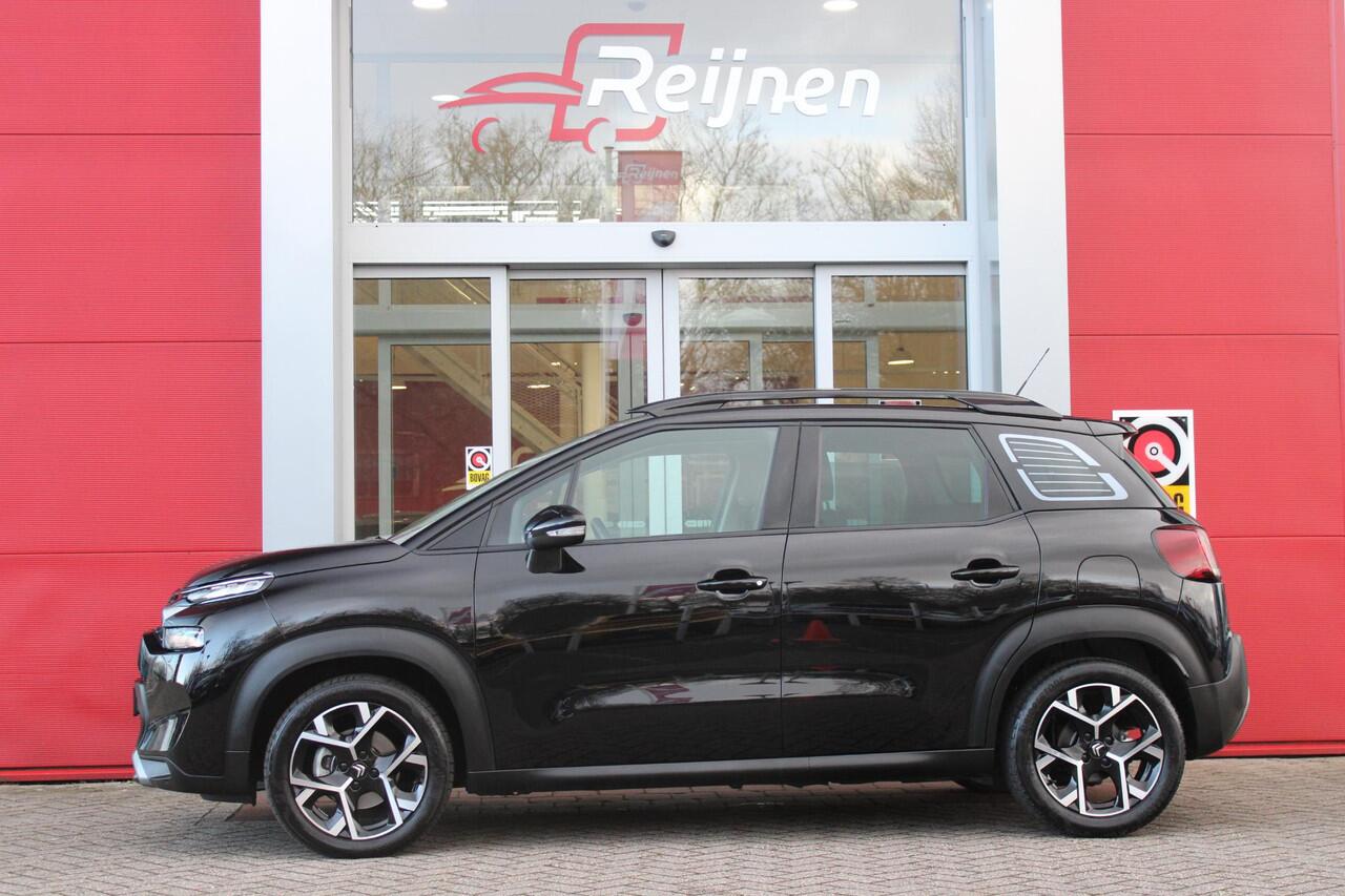 Citroen C3 Aircross 1.2 130PK AUTOMAAT MAX | NAVIGATIE | APPLE CARPLAY/ANDROID AUTO | ACHTERUITRIJ CAMERA | LICHTMETALEN VELGEN 17" | CRUISE CONTROL | KEYLESS ENTRY/START | REGEN/LICHT SENSOR | DAB+ RADIO |