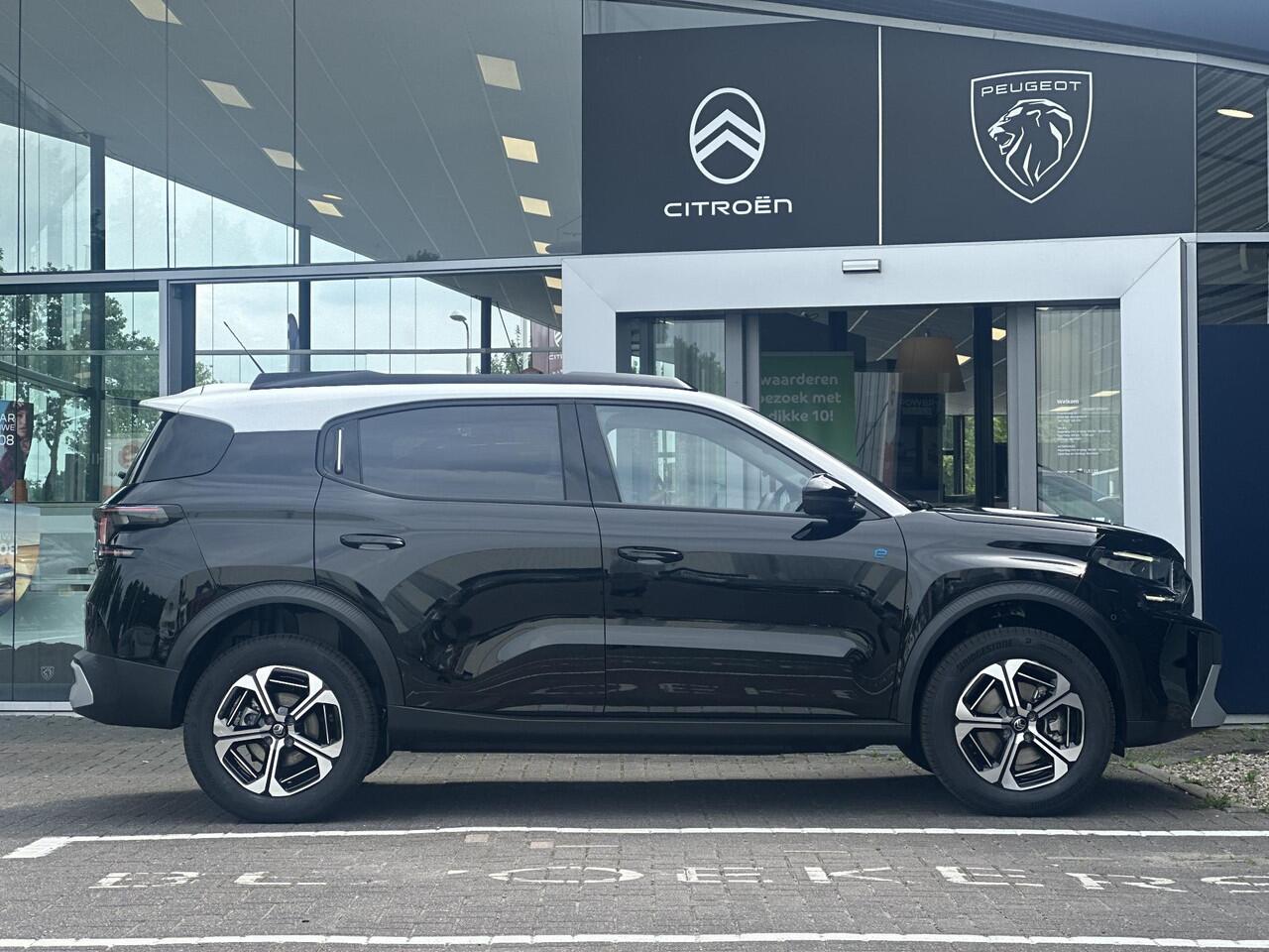 Citroen C3 Ë-C3 Aircross Max 113pk Comfort Range 44 kWh | Comfort Stoelen | Apple Carplay/Android Auto | Parkeercamera/-sensoren | Full LED | DAB | Cruise Control | Climate Control | Draadloze telefoonlader |