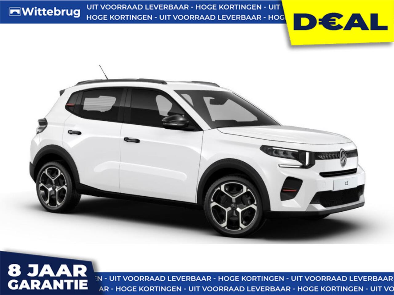 Citroen C3 1.2 Hybrid 110pk Plus DIRECT LEVERBAAR - MHEV AUTOMAAT - 8 JAAR GARANTIE