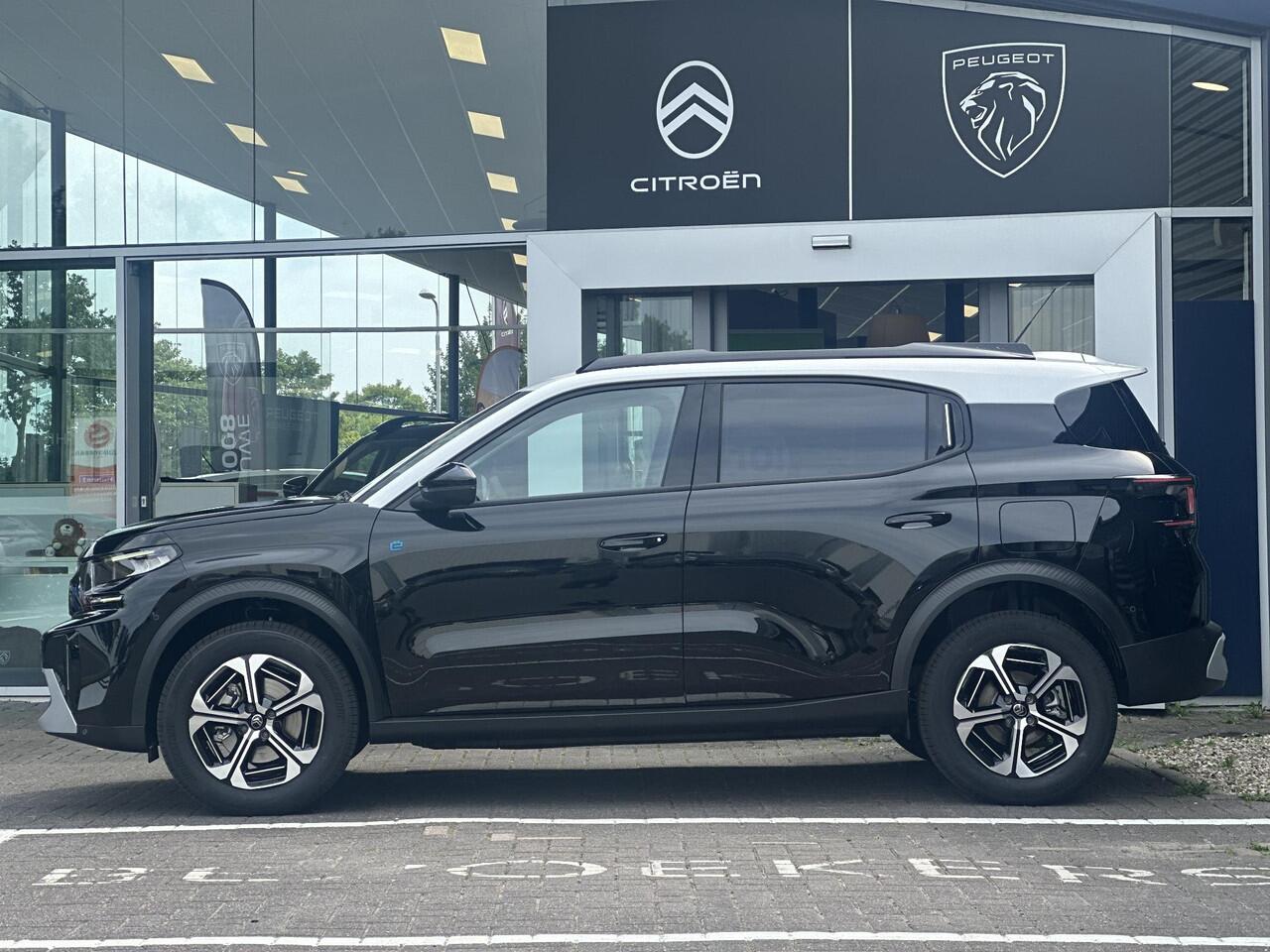 Citroen C3 Ë-C3 Aircross Max 113pk Comfort Range 44 kWh | Comfort Stoelen | Apple Carplay/Android Auto | Parkeercamera/-sensoren | Full LED | DAB | Cruise Control | Climate Control | Draadloze telefoonlader |