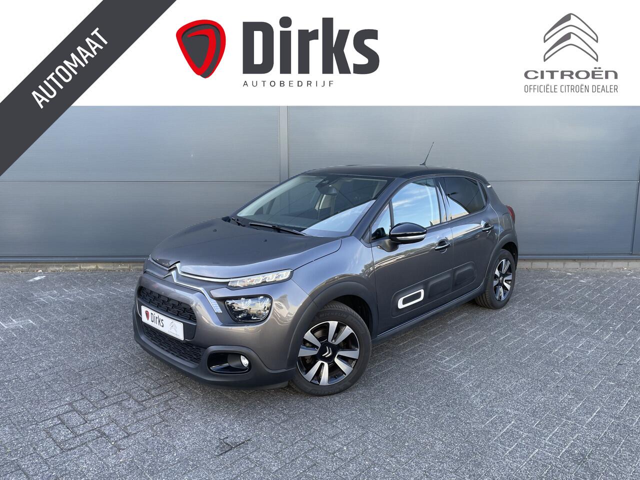 Citroen C3 110pk Max (Keyless Entry - Camera - LED - Automatische Airco - Apple Carplay - Navigatie)