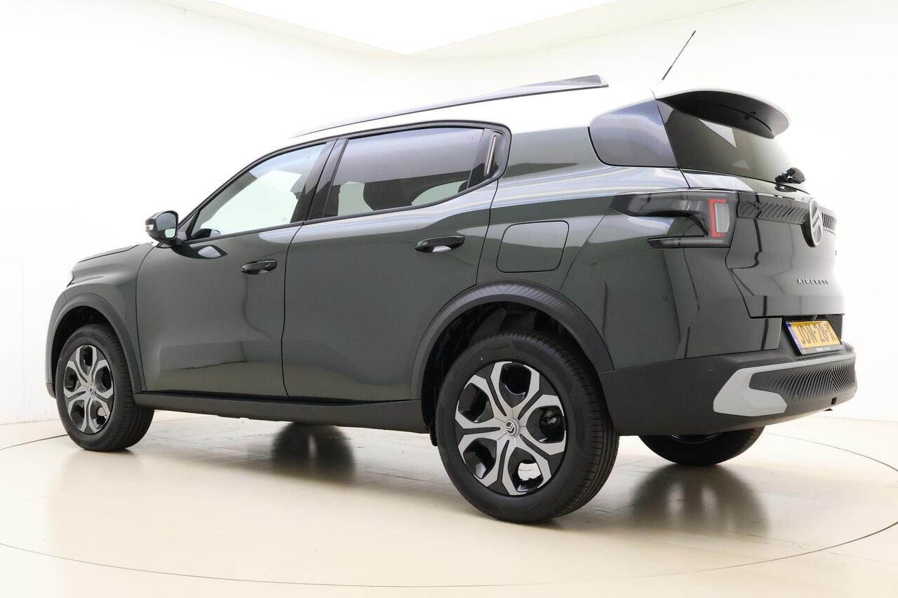 Citroen C3 Aircross 1.2 Hybrid 145pk Plus | DEMO | Nieuw model | Climate control | Navigatie via Carplay | Camera | Hoge instap | Dakrails | Extra getint glas