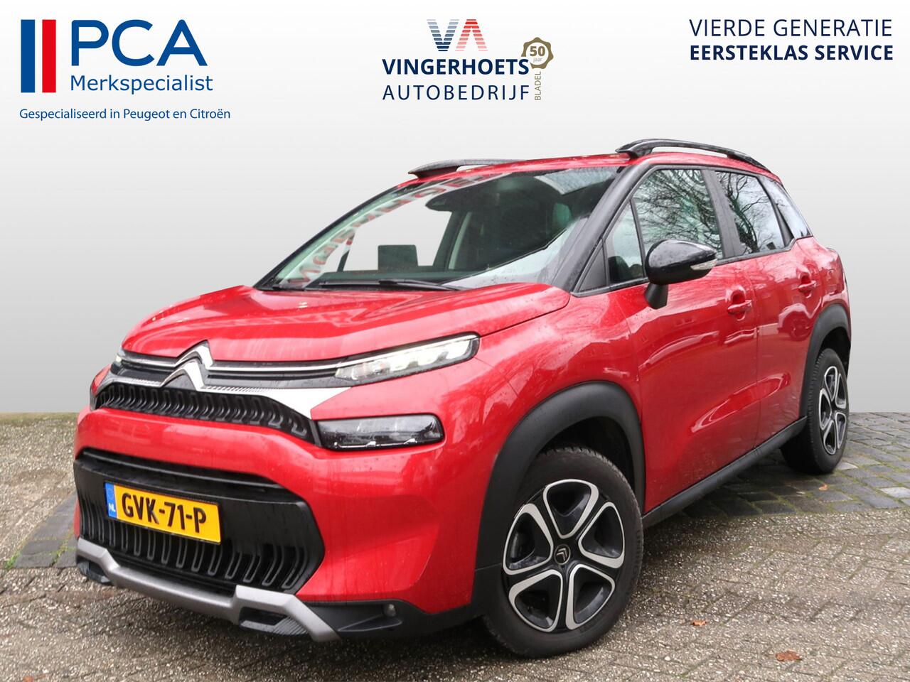 Citroen C3 Aircross 130 Pk Benzine *** AUTOMAAT *** Hoge Zit * Climate & Cruise Control * DAB Radio Ontvangst * Apple Car Play & Android Auto voor Spotify & Navigatie * Achteruitrij Camera * Vingerhoets; Vierde Generatie Eersteklas Service !