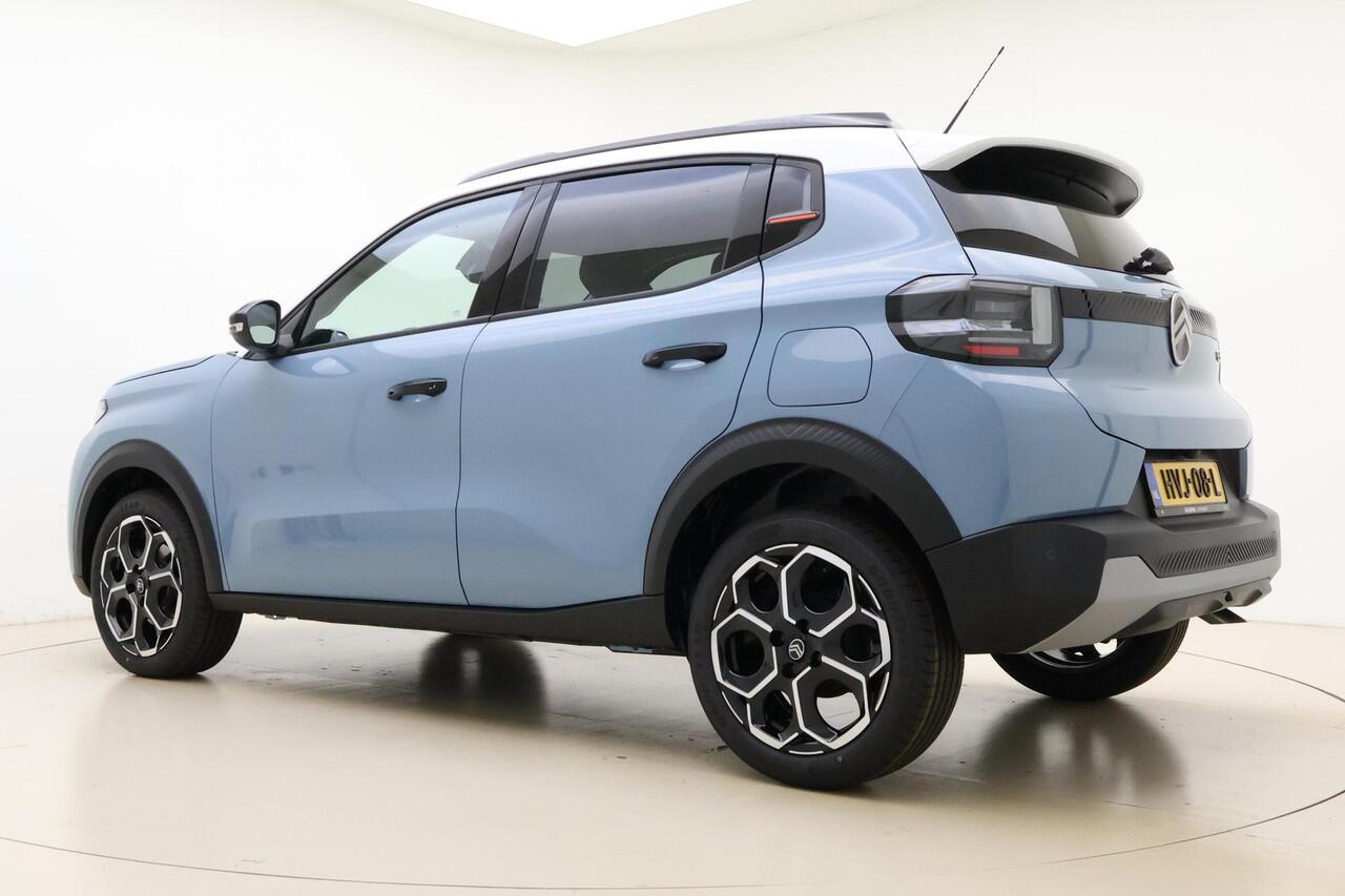 Citroen C3 1.2 Turbo You + Pack PLUS | Achteruit Rijcamera | Regensensor | Parkeer Sensoren Achter | Navigatie | Climate Control | Draadloze Apple Carplay & Android Auto | DAB+ | Airco