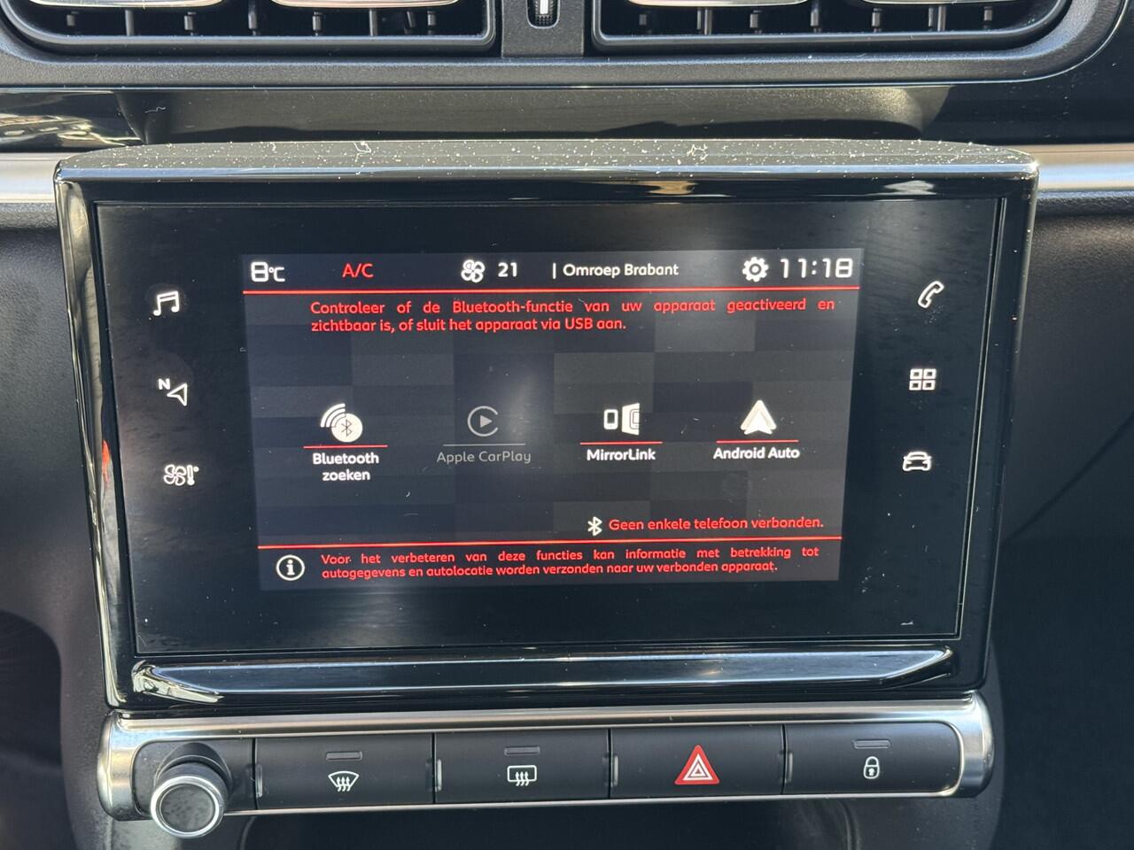 Citroen C3 1.2 PureTech Feel Edition Automaat Climate Control Navi Carplay