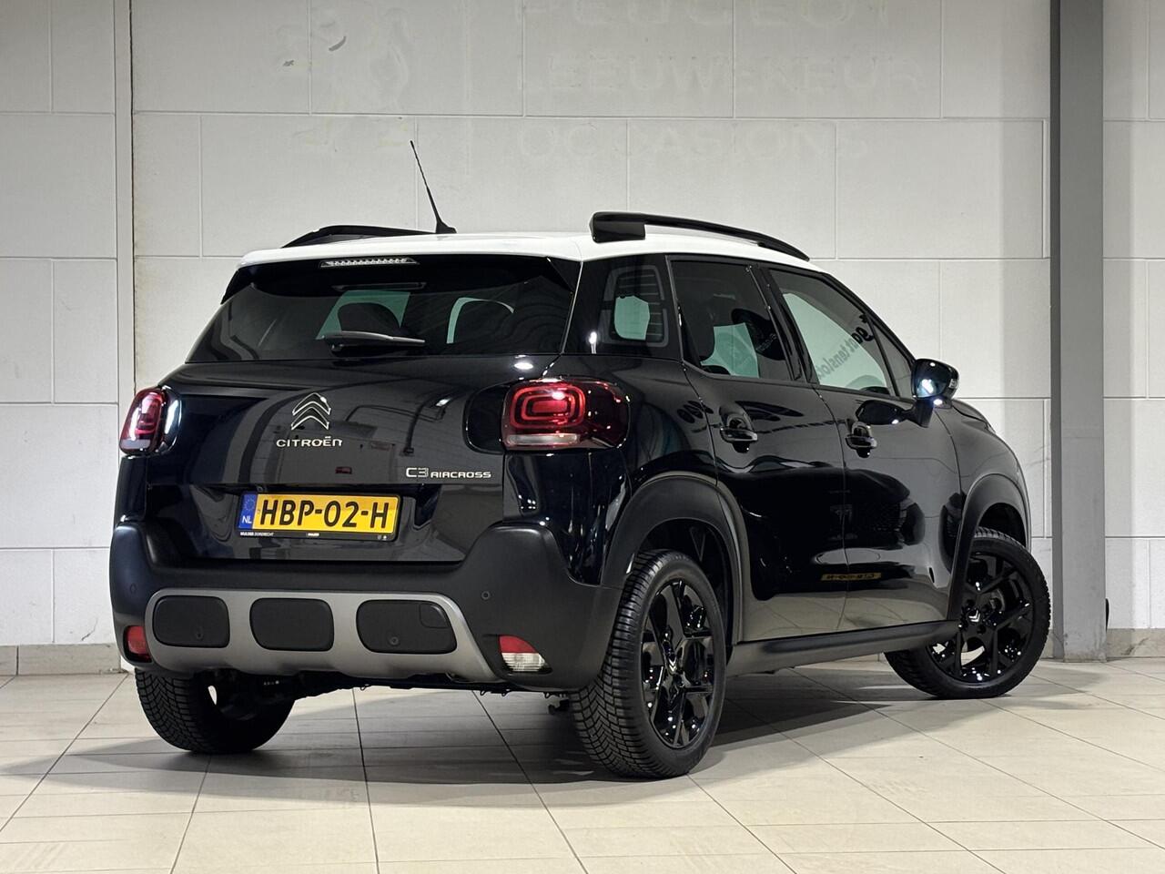 Citroen C3 Aircross Shine Pack 1.2 Turbo 110pk | NAVI | CAMERA | STOELVERW. | KEYLESS ENTRY | HEAD-UP DISPLAY | ALL SEASON BANDEN | DAB+ | LEDER |