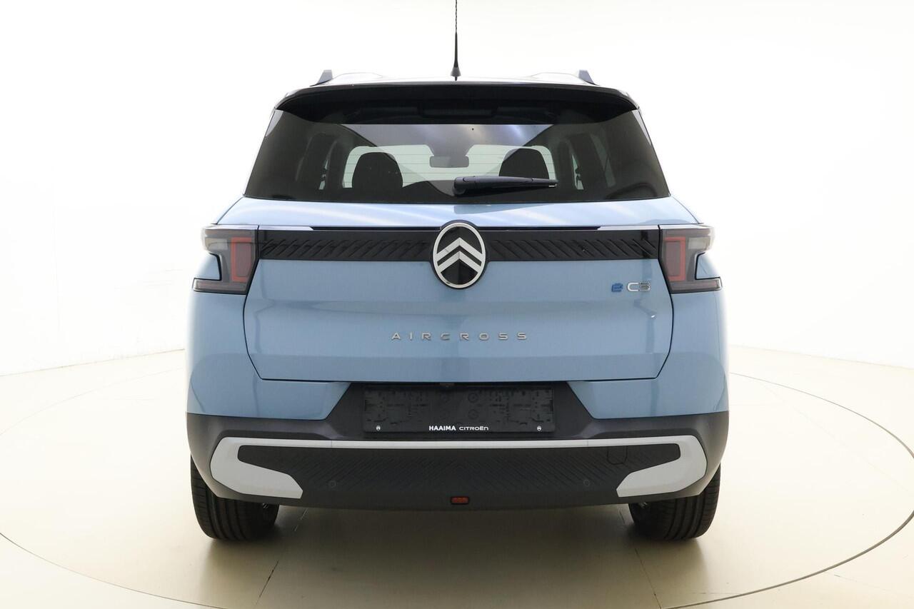 Citroen C3 Ë-C3 Aircross Plus 113pk 44 kWh 100% Elektrisch | Camera | Airco | Cruise Control | Bluetooth | Two Tone Perla Nera Black | Nieuw uit voorraad leverbaar | Voorraad