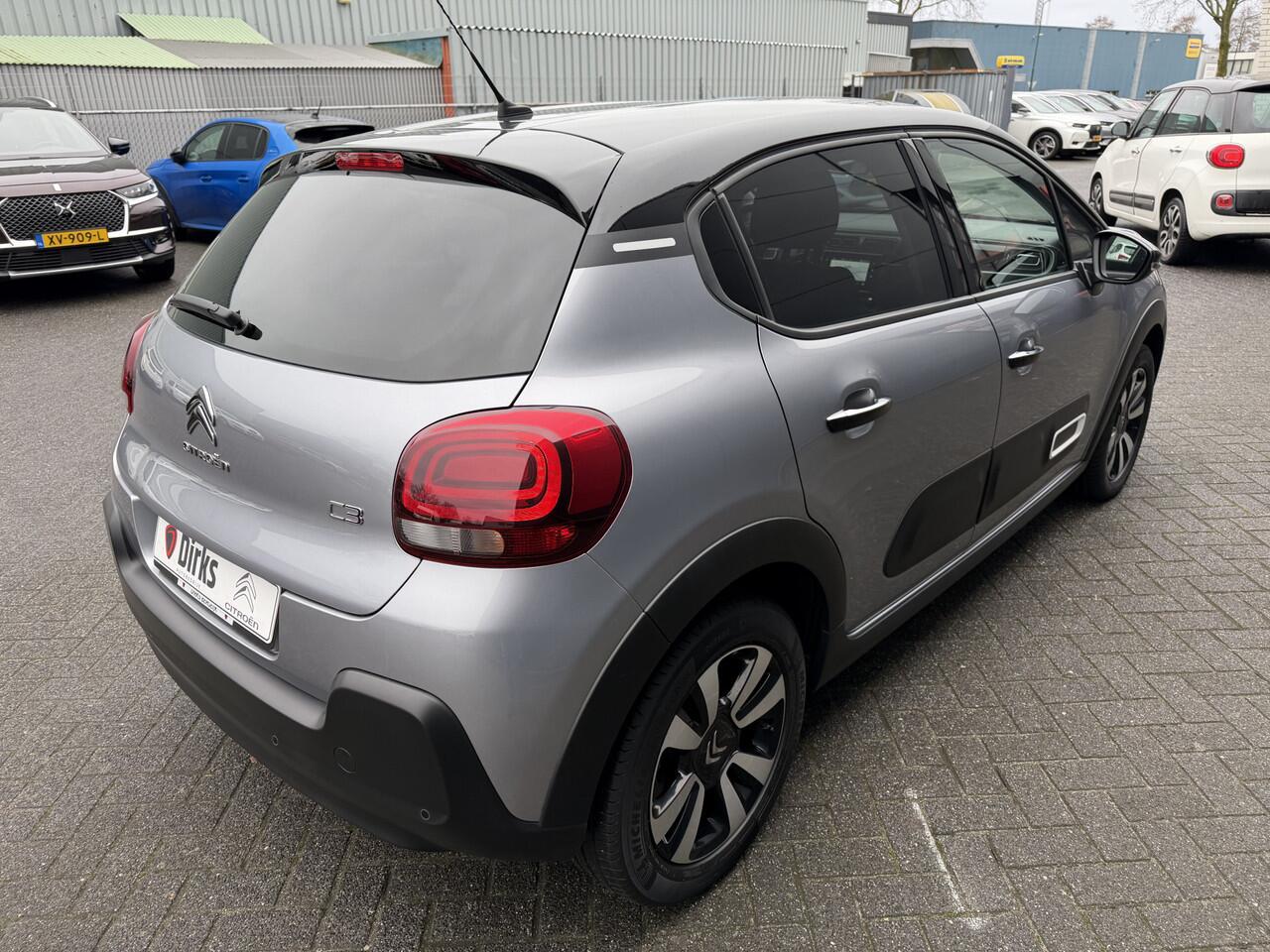 Citroen C3 110pk Shine (Keyless Entry - Camera - Navigatie - Automatische Airco - LED - Apple Carplay)