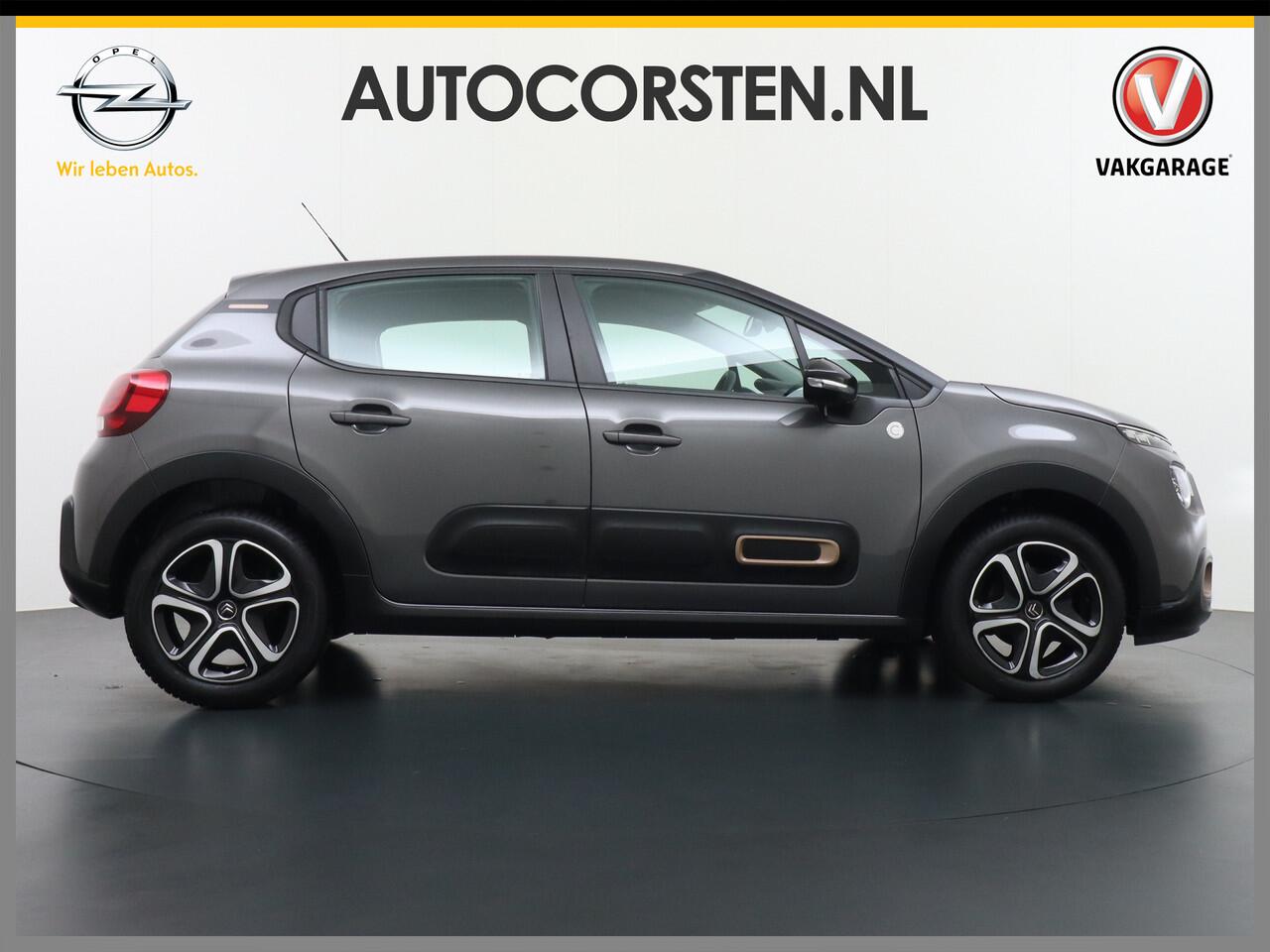 Citroen C3 1.2I Navi Ecc Apple Carplay Android Auto Cruise Control C-Series 16"lm Regensensor Spoorassistent ldws Bluetooth Pack Safety Lmv Origin. NLse auto ¤ 24.000 nieuw! 1e Eigenaar