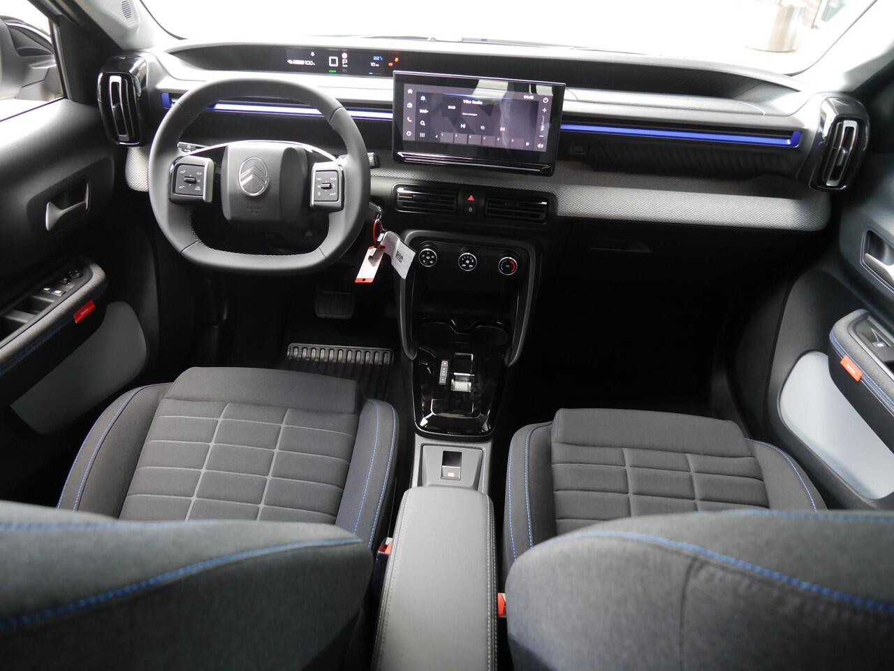 Citroen C3 Ë-C3 Plus 113pk 44 kWh |Demo| Comfort Vering | Parkeersensoren achter | Cruise control | Airco | Led verlichting | Wltp 320km