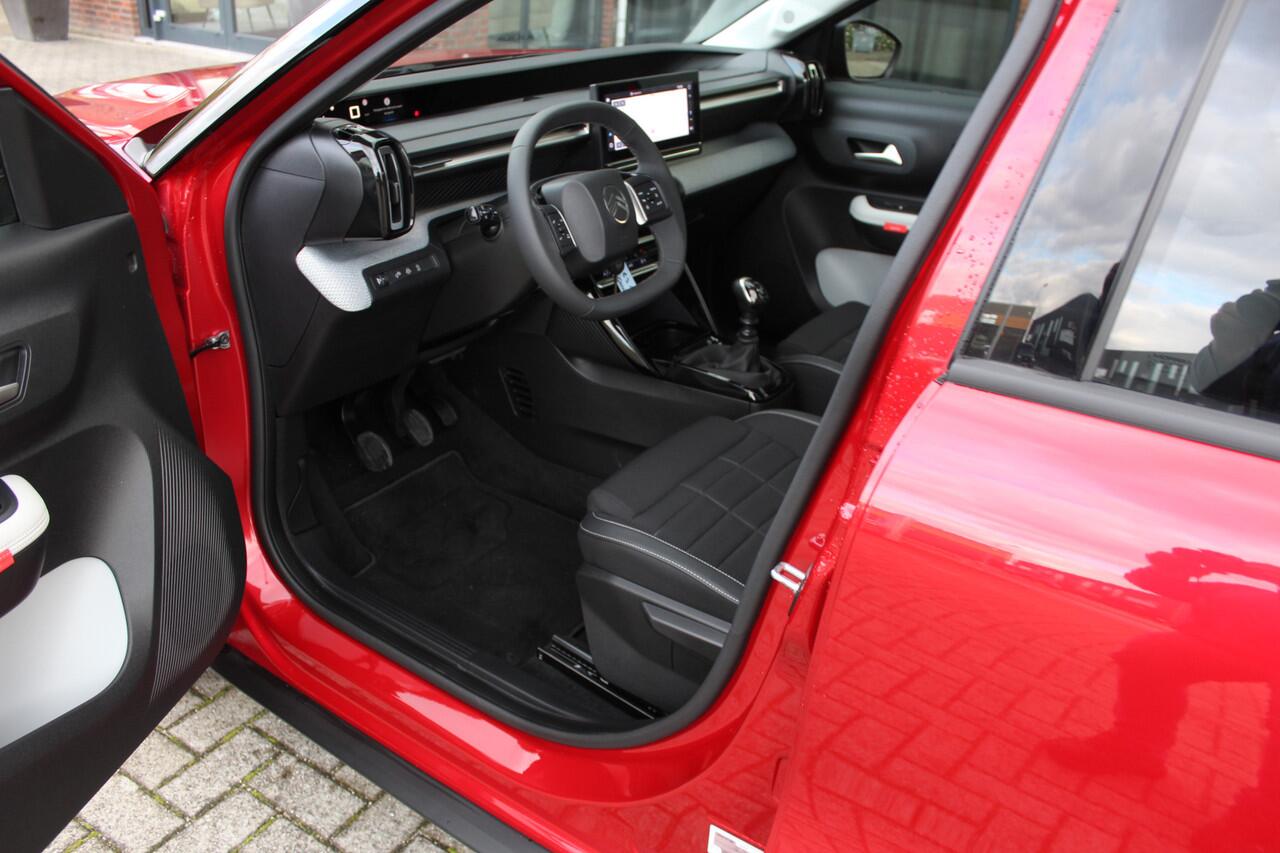 Citroen C3 1.2 Turbo 100pk Max Clima-Cruise-Navi-Carplay-Camera-Sensoren voorzijde