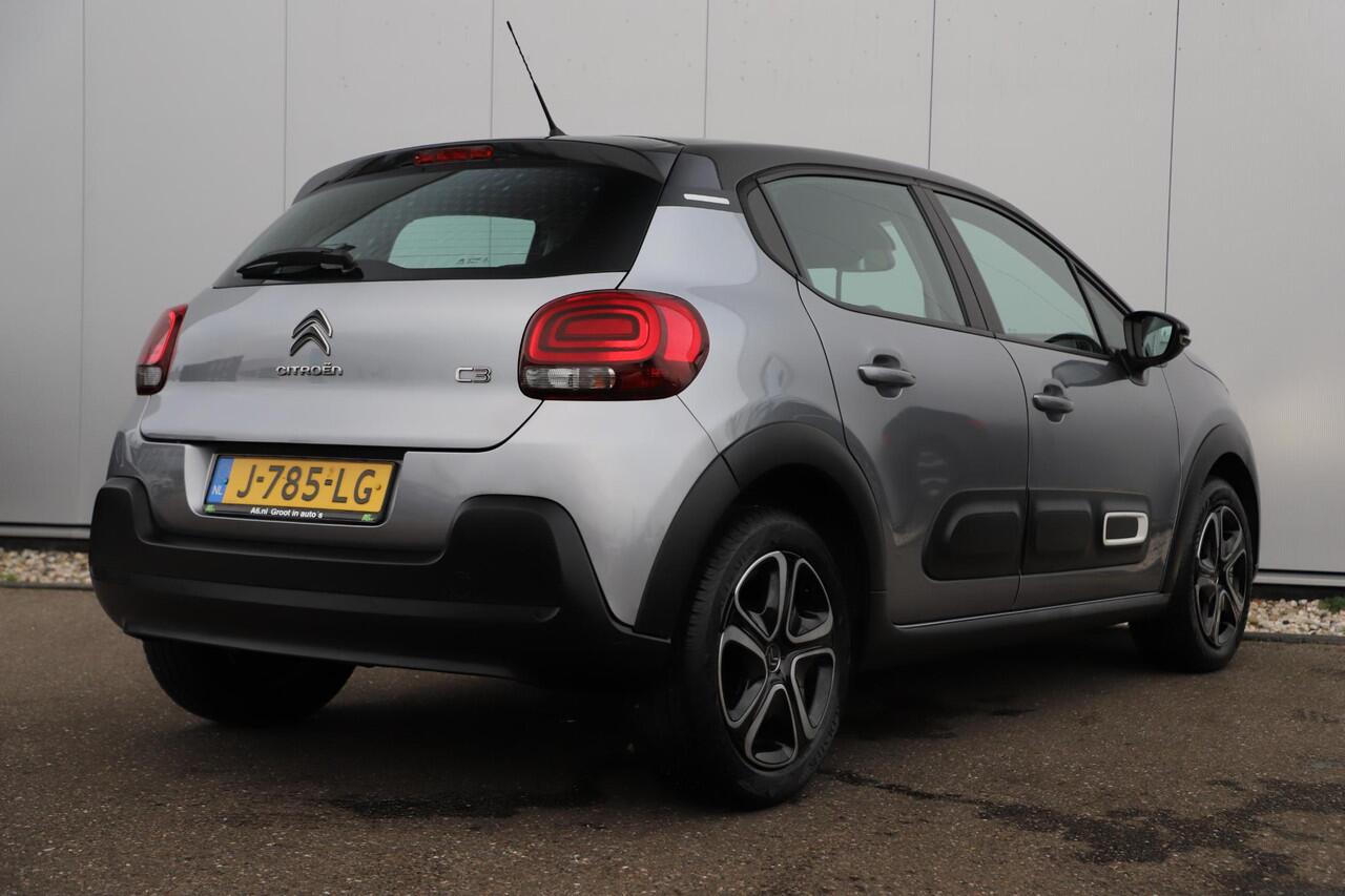 Citroen C3 1.2 PureTech Feel Navigatie Carplay Android Climate Cruise Control Rijstrooksensor Parkeersensor All-season banden!
