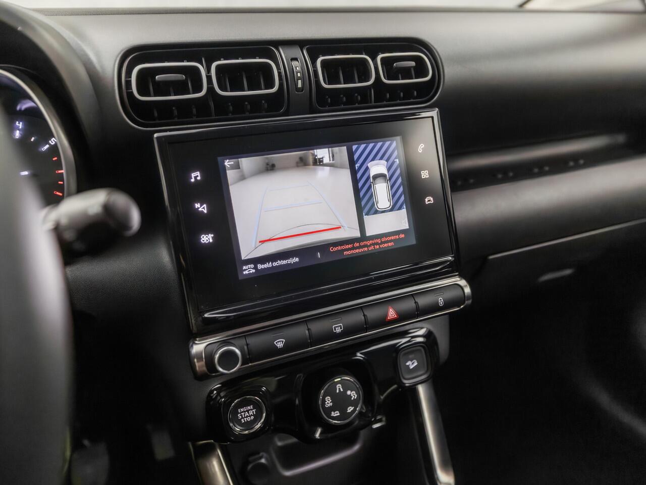 Citroen C3 Aircross 1.2 PureTech Max (APPLE CARPLAY, CAMERA, MODE KNOP, GROOT NAVI, GETINT GLAS, SPORTSTOELEN, CRUISE, PARKEERSENSOREN, LANE ASSIST, NIEUWSTAAT)