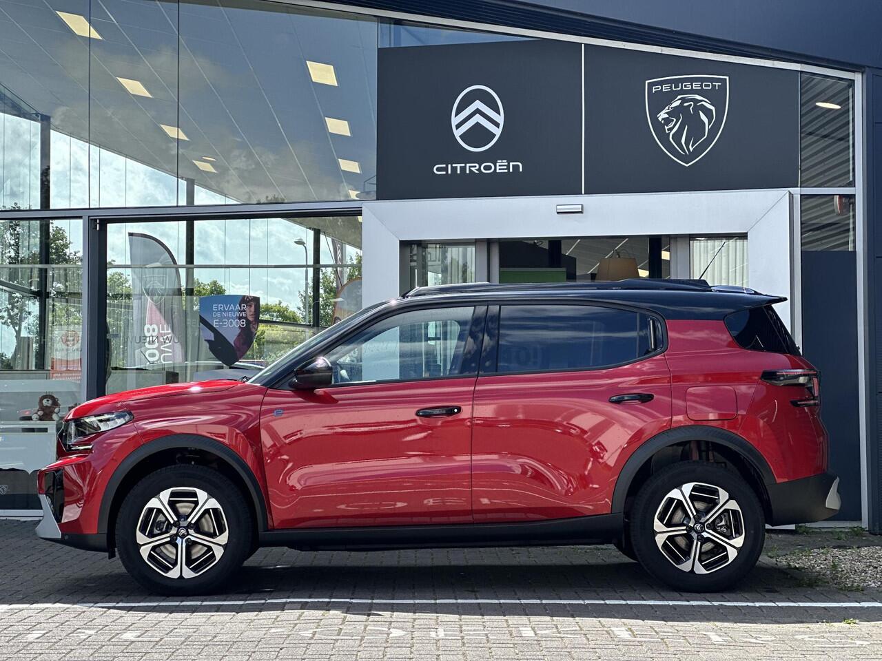 Citroen C3 Ë-C3 Aircross Max 113pk Comfort Range 44 kWh | Comfort Stoelen | Apple Carplay/Android Auto | Parkeercamera/-sensoren | Full LED | DAB | Cruise Control | Climate Control | Draadloze telefoonlader |