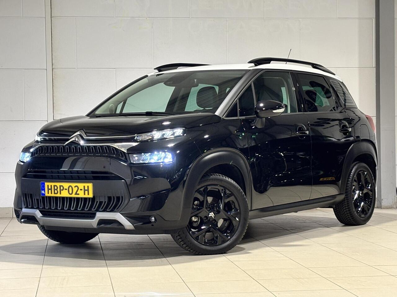 Citroen C3 Aircross Shine Pack 1.2 Turbo 110pk | NAVI | CAMERA | STOELVERW. | KEYLESS ENTRY | HEAD-UP DISPLAY | ALL SEASON BANDEN | DAB+ | LEDER |