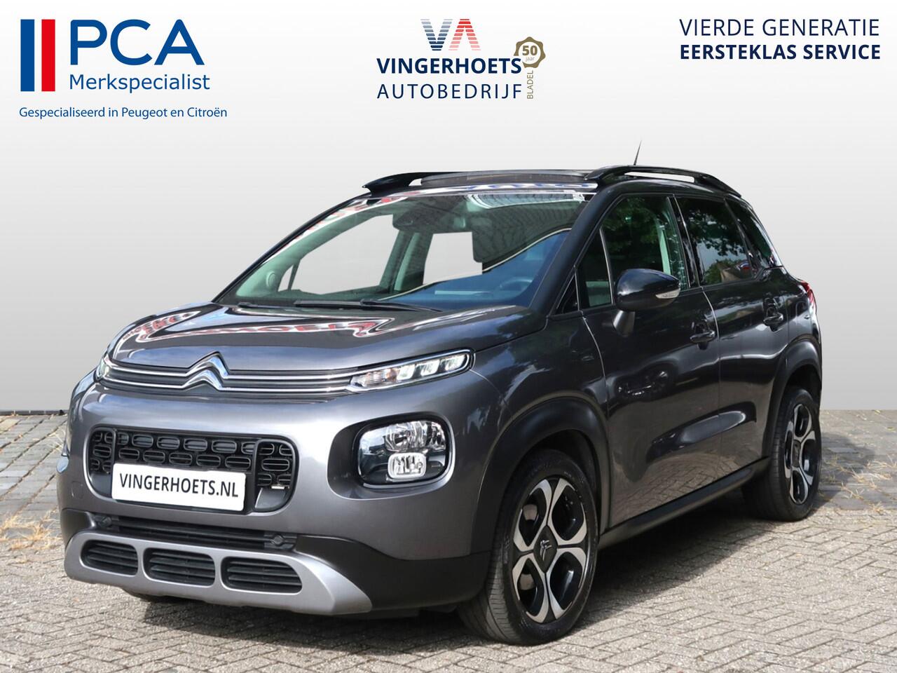 Citroen C3 Aircross 110 Pk benzine * Hoge Zit * HXL-07-H * Navigatie * Climate & Cruise Control * Open Schuifdak * L.M. Velgen * Ook Apple Carplay / Android Auto * Vingerhoets; Vierde Generatie Eersteklas Service !