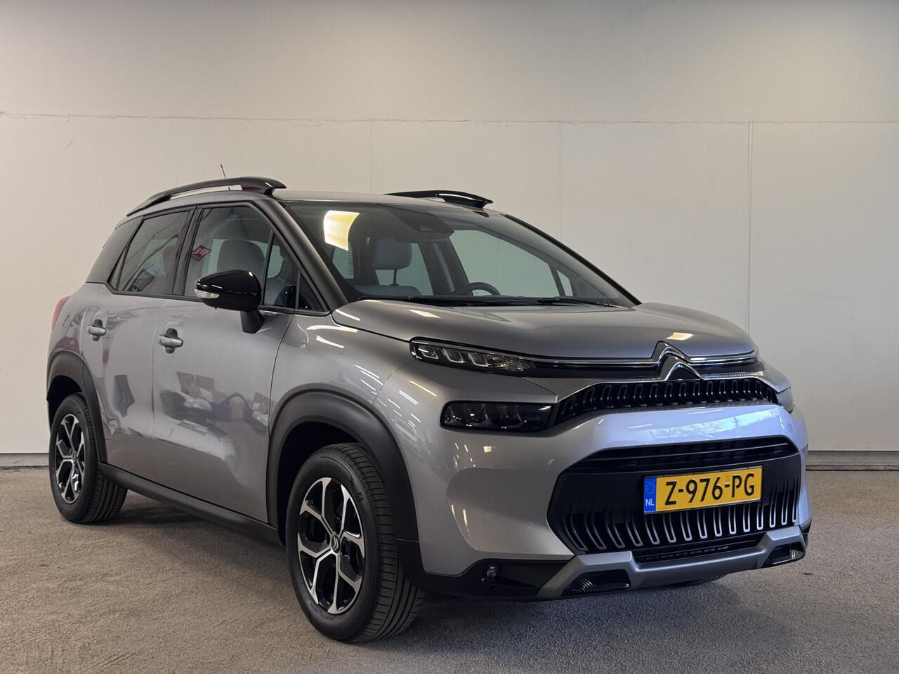 Citroen C3 Aircross 1.2 PureTech Plus | 16 inch lichtmetalen velgen | Climate control | Parkeersensoren | Cruise control | Lederen stuur | Collison warning |