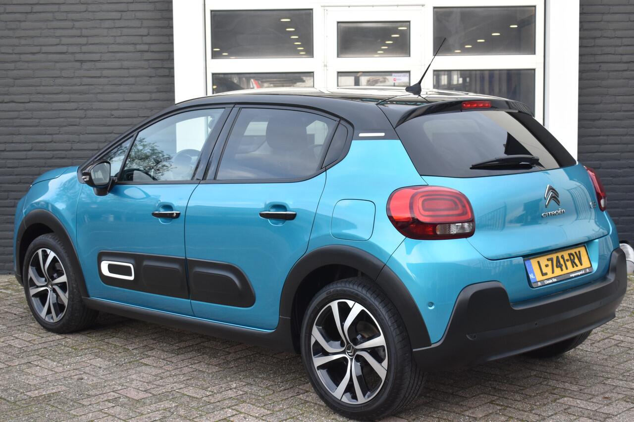 Citroen C3 PureTech 110pk Shine | Navigatie | Camera | Keyless | 17 Inch LM velgen | Advanced Comfort stoelen | Apple Carplay & Android Auto | Isofix bevestigingspunten | Zeer compleet!