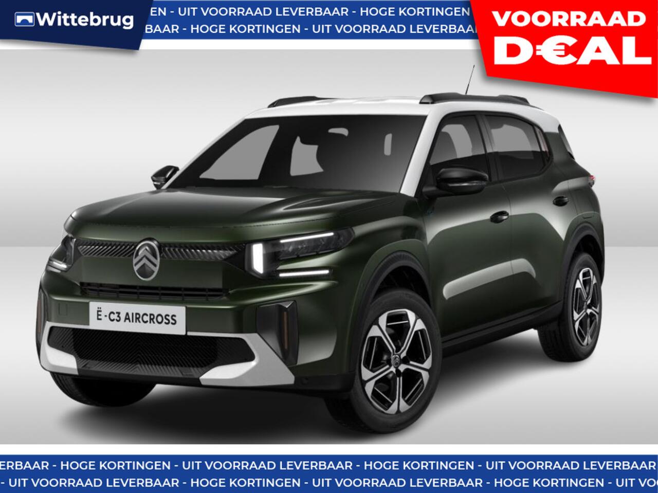 Citroen C3 E-C3 Aircross Max 113pk 44 kWh DIRECT RIJDEN - LAGE BIJTELLING - GRATIS WALLBOX