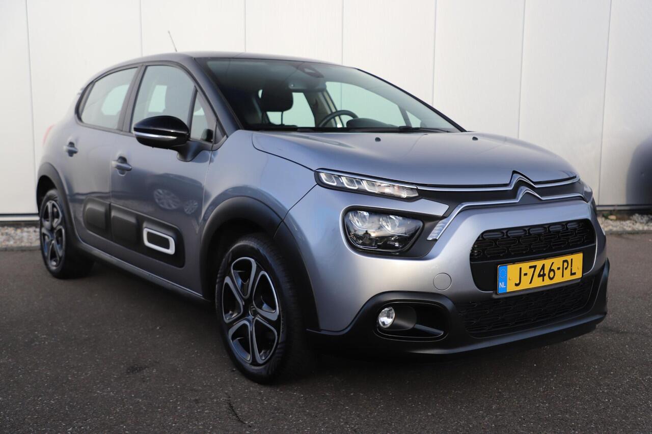 Citroen C3 1.2 PureTech Feel Navigatie Carplay Android Climate Cruise Control Rijstrooksensor Parkeersensor All-season banden!