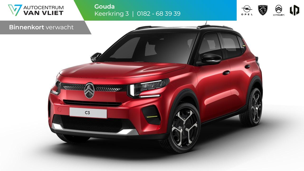 Citroen C3 1.2 Turbo 100pk Plus | AppleCarplay/AndroidAuto | Parkeersensoren |