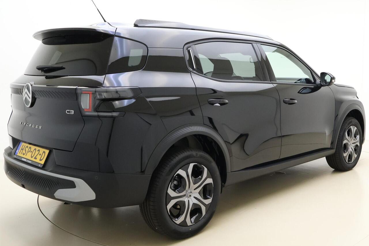 Citroen C3 Aircross 1.2 Hybrid Plus 145 PK | 8-Traps Automaat | Camera | Mirror Screen | Metallic lak | Parkeersensor | Airco | Nieuw uit voorraad leverbaar