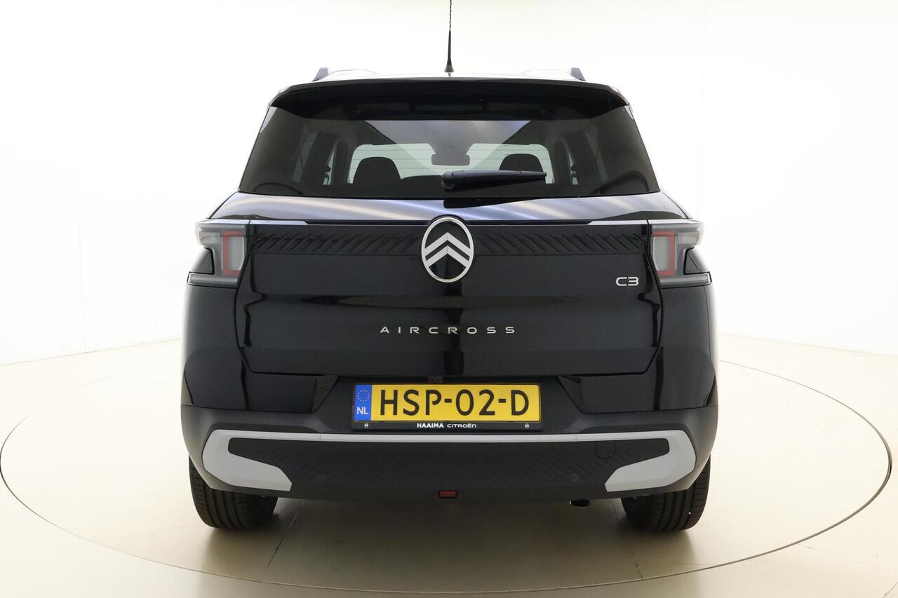 Citroen C3 Aircross 1.2 Hybrid Plus 145 PK | 8-Traps Automaat | Camera | Mirror Screen | Metallic lak | Parkeersensor | Airco | Nieuw uit voorraad leverbaar