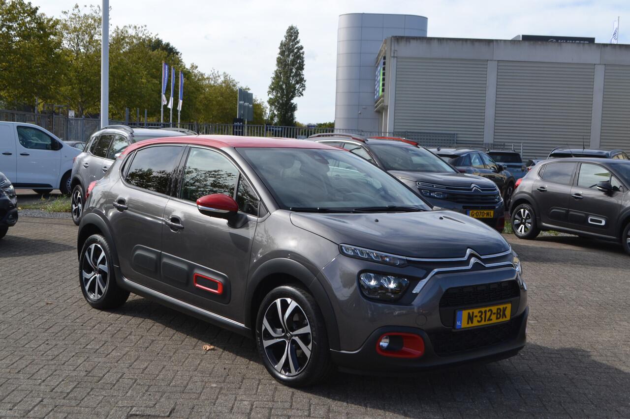 Citroen C3 1.2 PureTech Shine I NAVIGATIE I ACHTERUITRIJCAMERA I L.M. VELGEN I AMBIANCE WOOD I