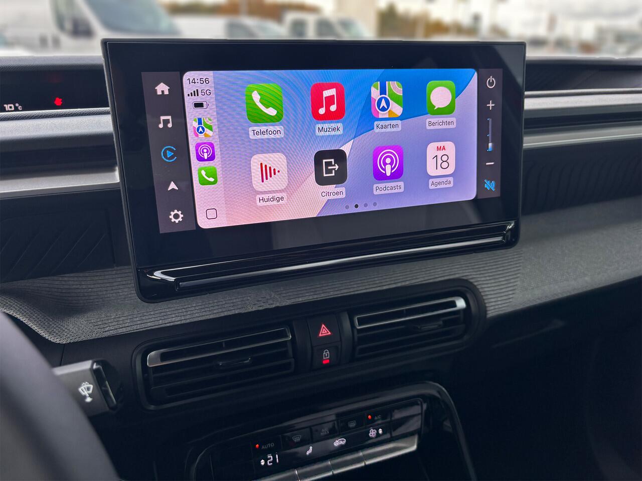 Citroen C3 Turbo 100pk Plus | Rijklaar | Apple Carplay | 17" Wielen | Dakrails Glossy Black |