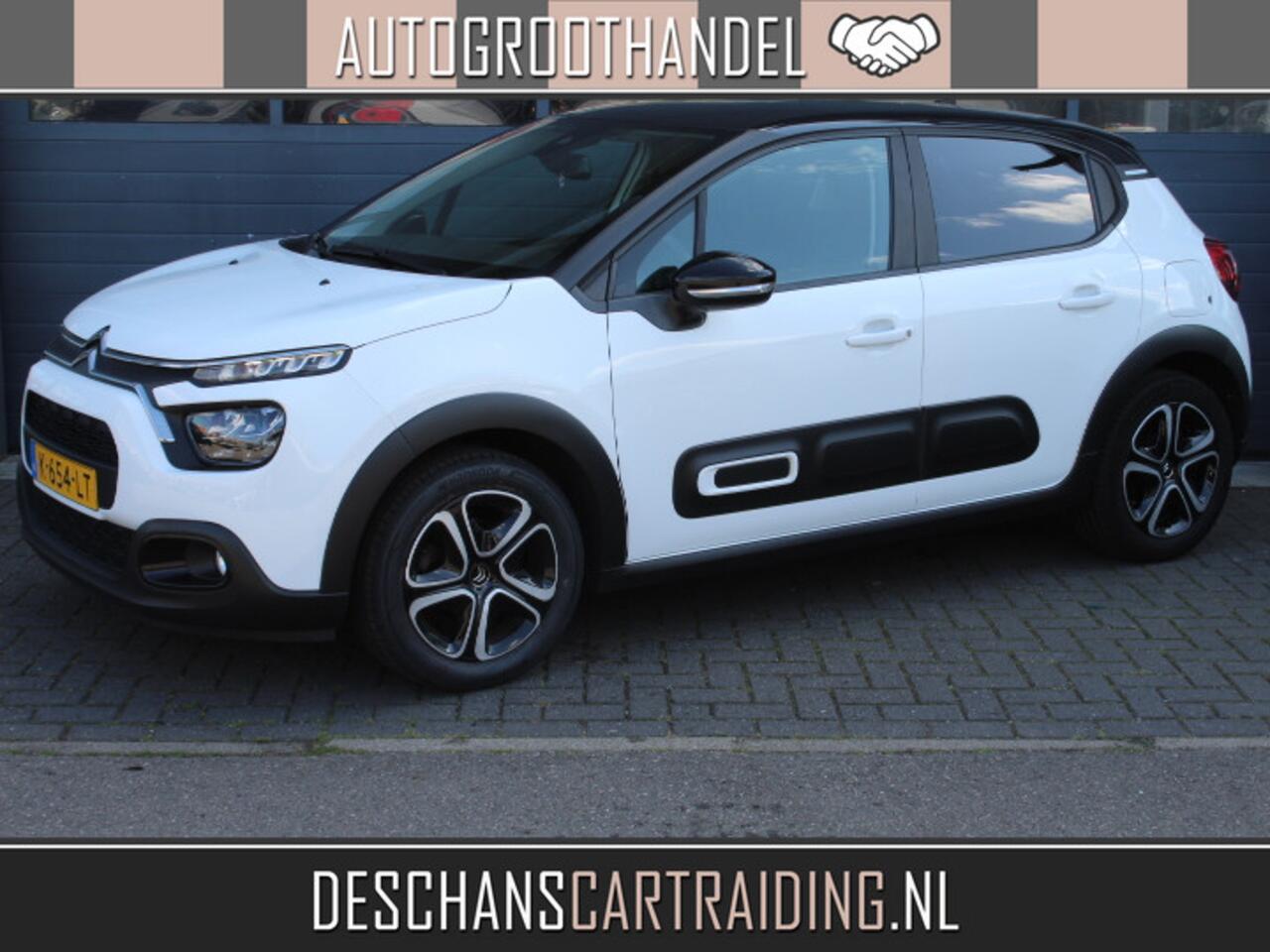 Citroen C3 1.2 PureTech Feel Nieuwe Distributie! BJ 31-12-20! Climatecontrol, Navi, DAB, Carplay, Lichtsensor,Regensensor