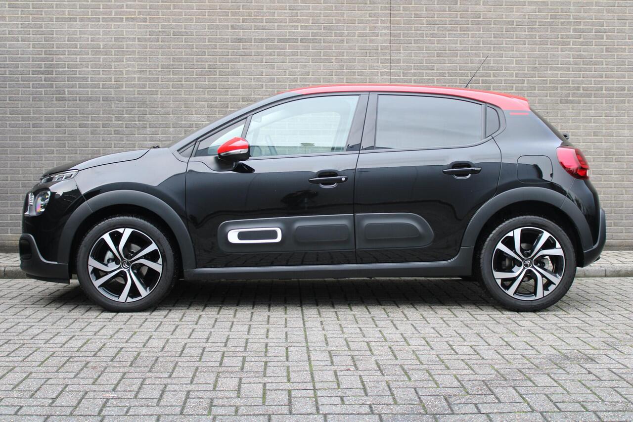 Citroen C3 1.2 PureTech Shine CruiseControl, Elektr. Ramen, Applecarpl./Andr. Auto, Navigatie, Achteruitrijcamera
